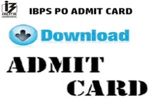 IBPS PO Admit Card