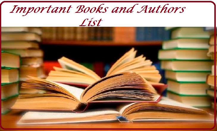 Books and Authors List 2014