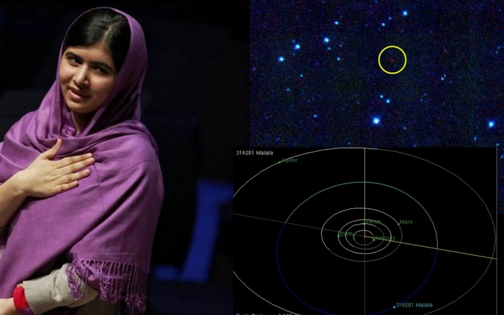 Asteroid Malala Yousafzai