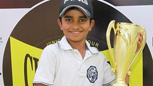 Shubham Jaglan won IJGA World Stars of Junior Golf event 2015