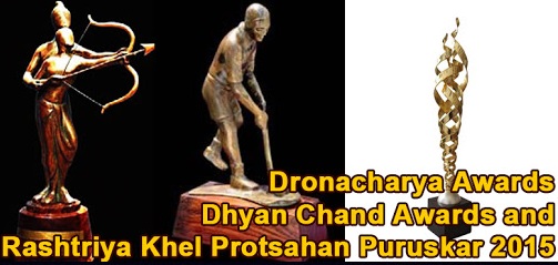 Government announces Dronacharya, Dhyan Chand, Rashtriya Khel Protsahan Puruskar awards 2015