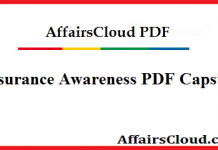 Insurance Awareness PDF Capsule Insurance Awareness PDF Capsule