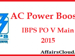 AC Power Booster For IBPS PO 5 Main Exam