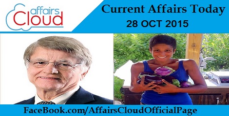 Current Affairs Today 28 October 2015