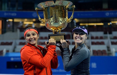 Mirza-Hingis won China Open, tagged with 8th title of season