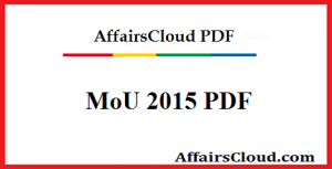 MoU