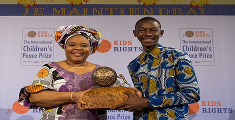 2015 International Children's Peace Prize conferred on Abraham M. Keita