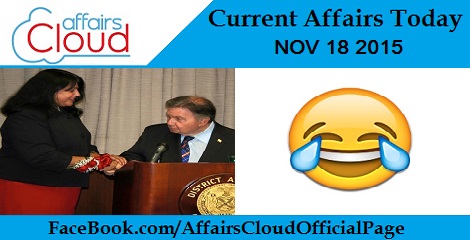 Current Affairs Today 18 November 2015