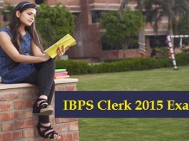 IBPS Clerk 2015 Exam Date