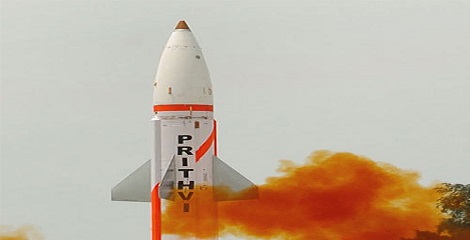 Prithvi II missile