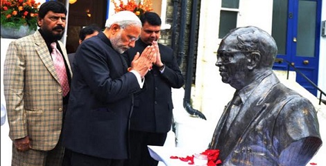 NaMo inaugurates Ambedkar memorial & unveiled Basaveshwara statue