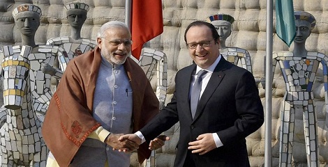 French President Francois Hollande visit to India - Overview