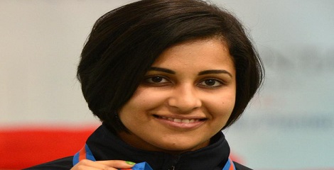 Heena secures Olympic quota with gold medal