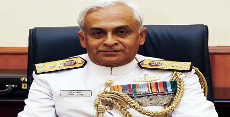 Vice Admiral Sunil Lanba Takes Over Western Naval Command
