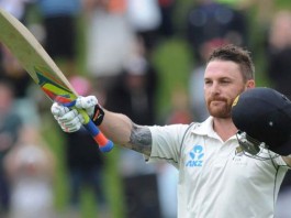 McCullum plays record 100th consecutive Test