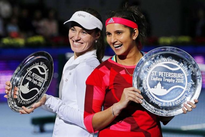 Sania-Hingis win St. Petersburg Ladies Trophy Sania-Hingis win St. Petersburg Ladies Trophy