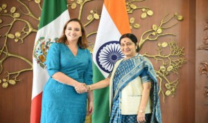 Foreign Minister of Mexico on two day visit to India
