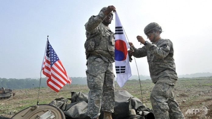 South Korea and US Begin Military Exercise