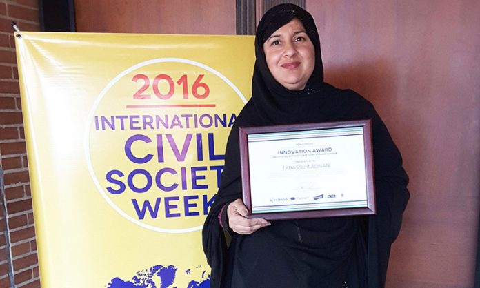 Swat activist Tabassum Adnan wins 2016 Nelson Mandela Award Swat activist Tabassum Adnan wins 2016 Nelson Mandela Award