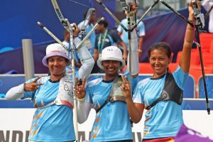 Women Archers Deepika, Bombayla, Laxmirani named for 2016 Rio Olympics