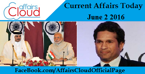 Current Affairs Today-june-2-2016