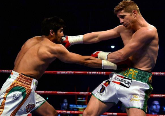 Vijender Singh beats Kerry Hope to clinch WBO Asia Pacific title