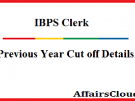 IBPS clerk-cutoff