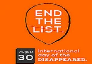 International Day of the Victims of Enforced Disappearances