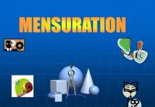 Important Formulas used in Mensuration Mensuration