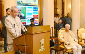 President Mukherjee launches Akashvani Maitree Channel in Kolkata