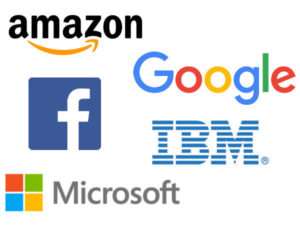 Facebook, Amazon, Google, IBM and Microsoft