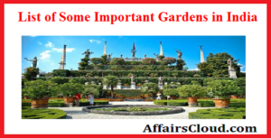 Gardens in India