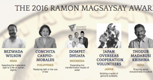 Ramon Magsaysay award 