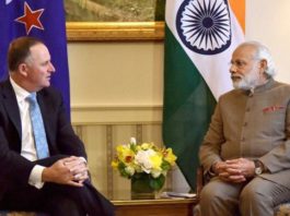 New Zeland PM John Key visit to India