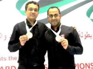 Siddharth clinched gold at Asian billiards 2016