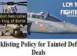 Blacklisting Policy for Tainted Defence Deals