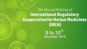 Annual Meeting of International Regulatory Cooperation for Herbal Medicines (IRCH)