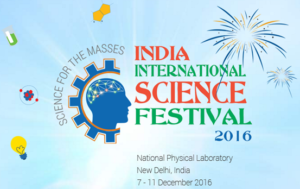 India International Science festival -2016 held in New Delhi