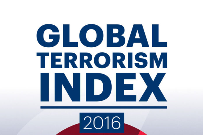 India ranked 7 in the Global terrorism Index 2016 Global terrorism Index 2016