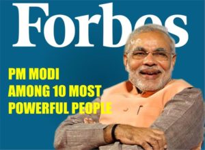 Prime Minister Narendra Modi Ranks among Forbes’ Top 10 Worlds Most Powerful People