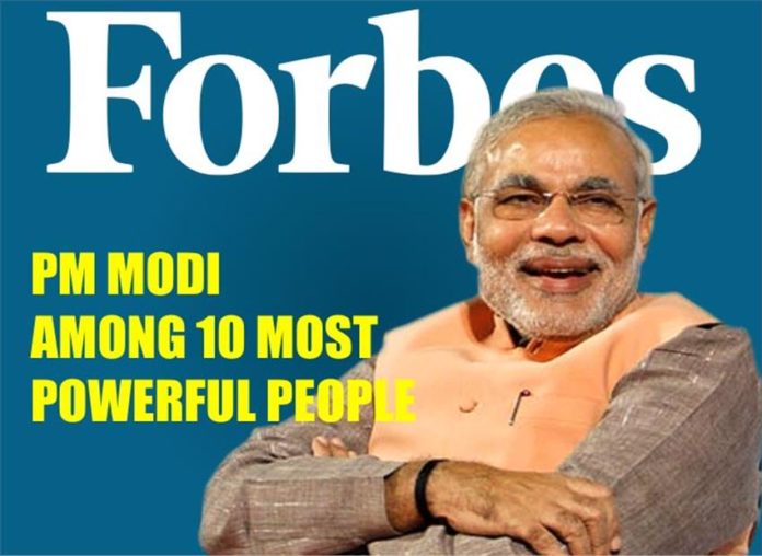 Prime Minister Narendra Modi Ranks among Forbes’ Top 10 Worlds Most Powerful People