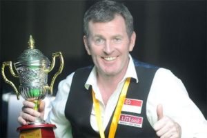 Peter Gilchrist wins the Long Up title of 2016 IBSF World Billiards