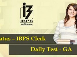 Stratus-IBPS-Clerk-Course-2016-Daily Test - GA