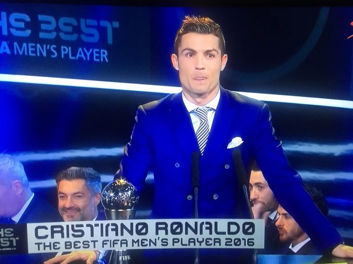 Cristiano Ronaldo Named FIFA Best Player of the Year 2016 Cristiano Ronaldo