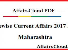 Maharashtra Current Affairs