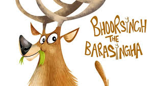 Bhoorsingh the Barasingha - Official Mascot for Kanha Tiger Reserve.