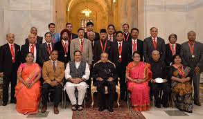 Dr. B. C. Roy National Awards and Hari Om Ashram Alembic Research Awards presented by the President of India