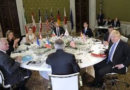G-7 Foreign Ministers Meeting held in Lucca, Italy