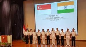 Bilateral exercise between Indian Republic of Singapore Navy Simbex 17 commences