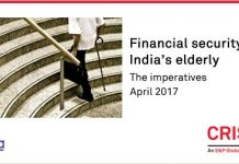 India ageing gradually, every 5th person to be 60+ by 2050 – CRISIL, PFRDA India ageing gradually, every 5th person to be 60+ by 2050 – CRISIL, PFRDA